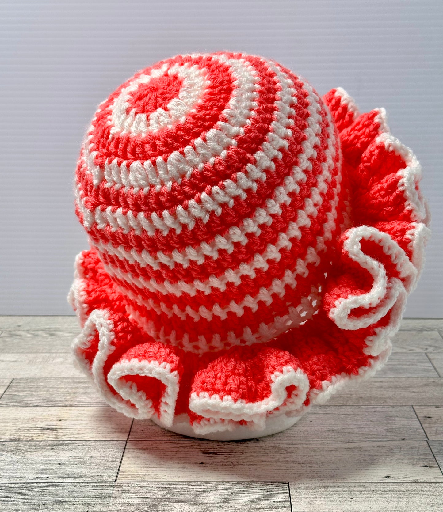 Tropical Bloom Ruffle Hat