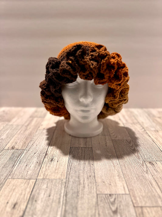 Latte Ruffle Hat