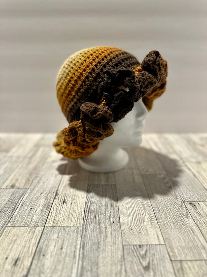 Latte Ruffle Hat