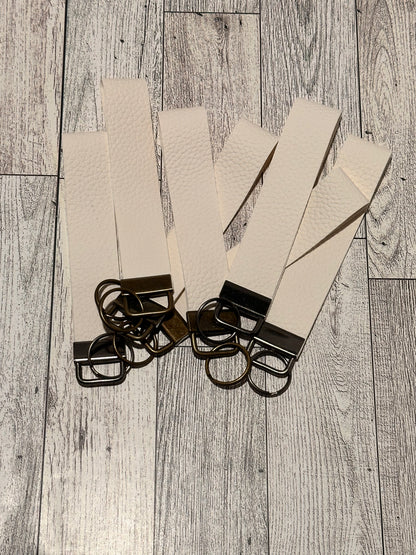 Faux Leather Wristlet