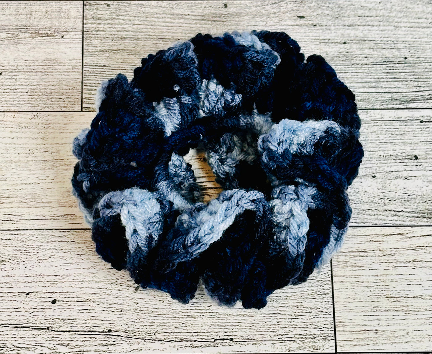 Lunar Tide Ruffle Scrunchie