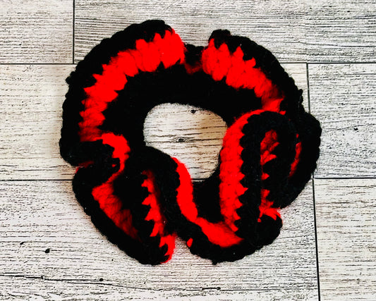 Red & Black Scrunchie
