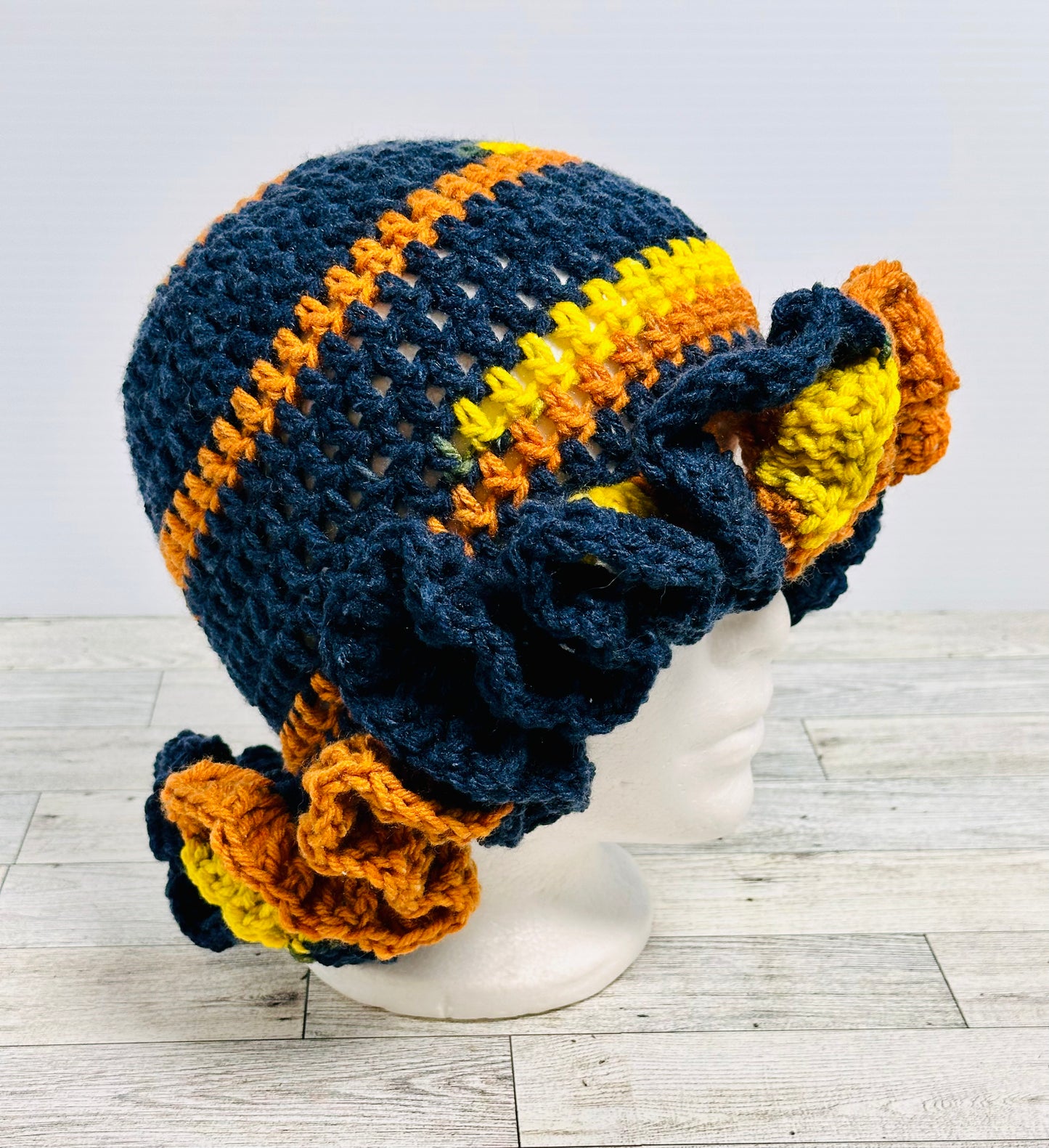 Harvest Flame Ruffle Hat