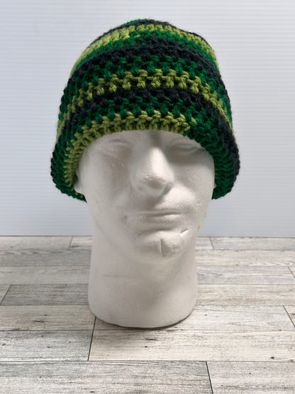 Green Scrap Beanie