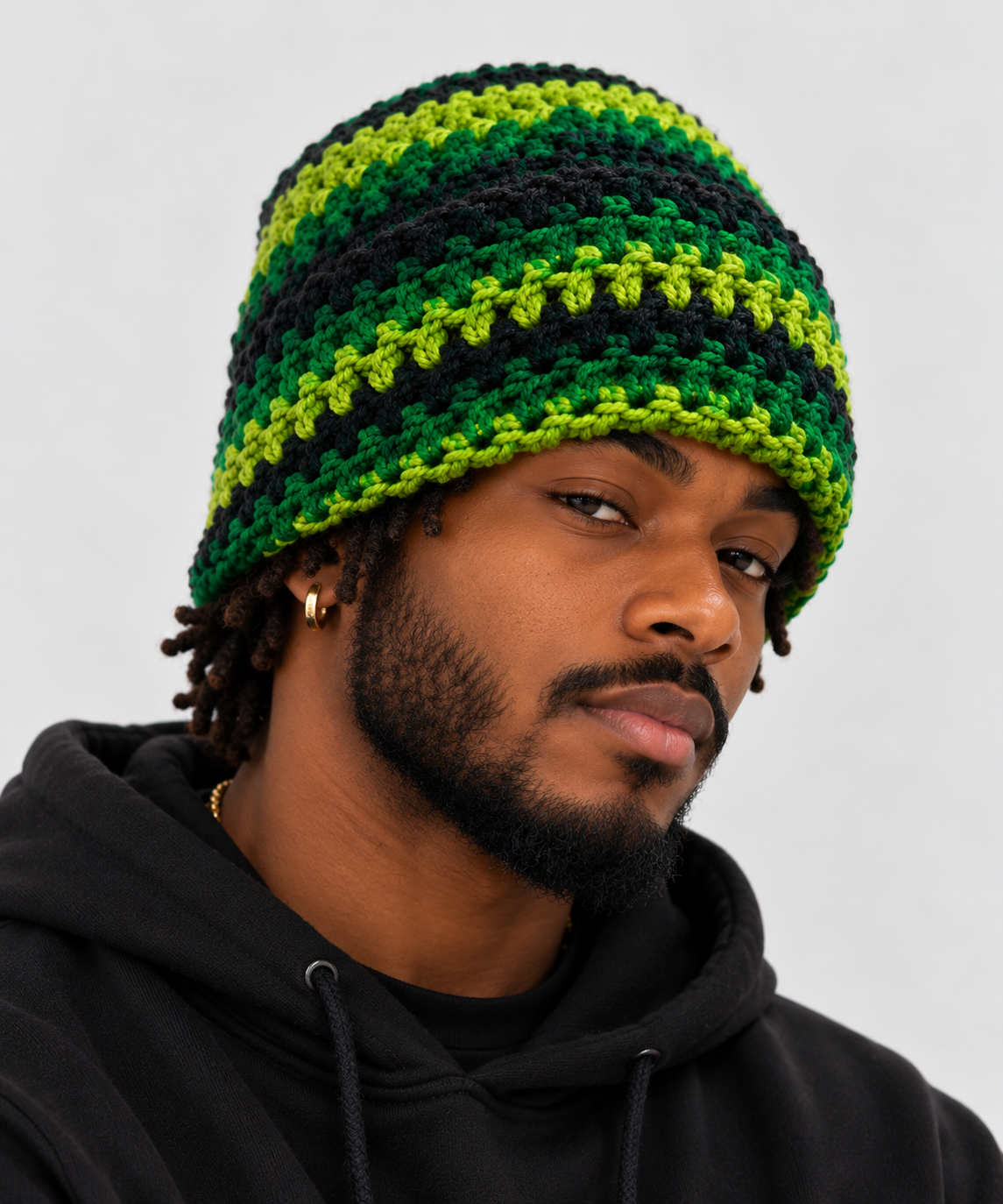 Green Remix Beanie